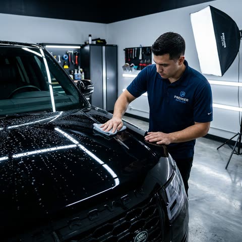 Sample auto-services advertisement generated by WebDevAuto Ad Studio