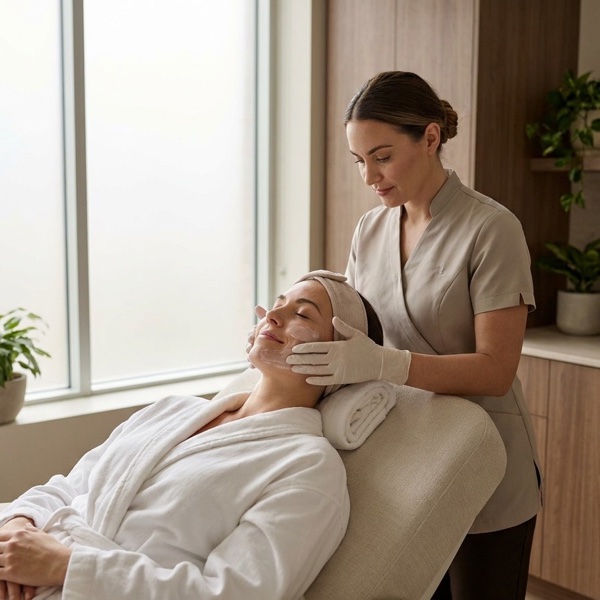 Sample med spa advertisement generated by WebDevAuto Ad Studio